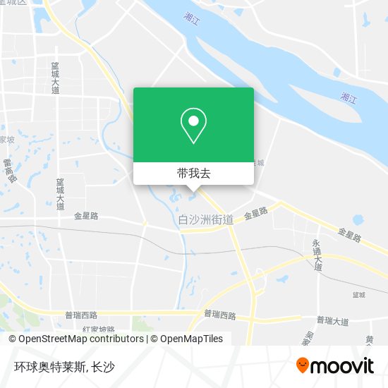 环球奥特莱斯地图