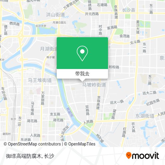 御璟高端防腐木地图