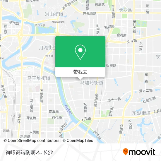 御璟高端防腐木地图