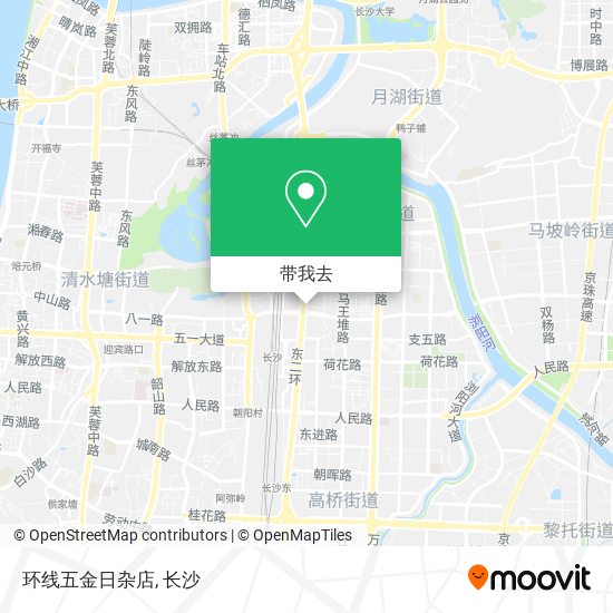 环线五金日杂店地图