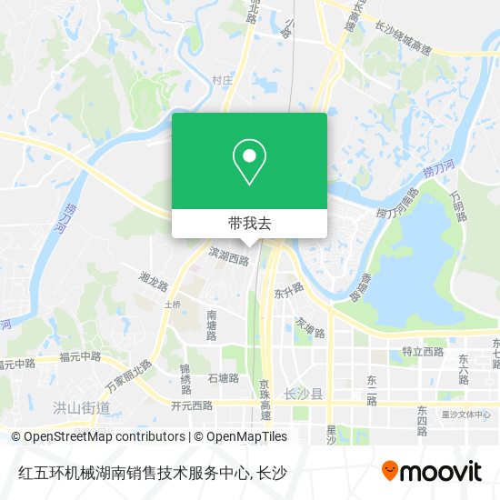 红五环机械湖南销售技术服务中心地图