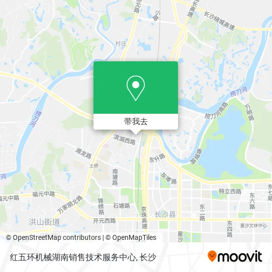 红五环机械湖南销售技术服务中心地图