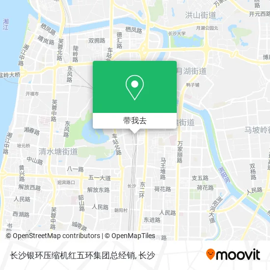 长沙银环压缩机红五环集团总经销地图