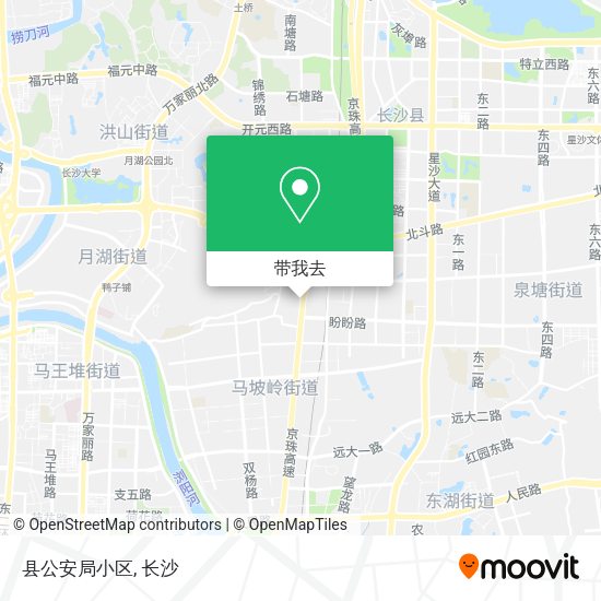 县公安局小区地图