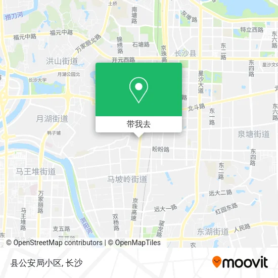 县公安局小区地图