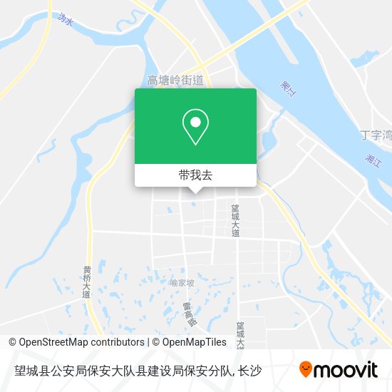 望城县公安局保安大队县建设局保安分队地图