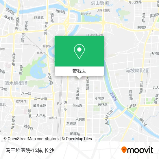 马王堆医院-15栋地图