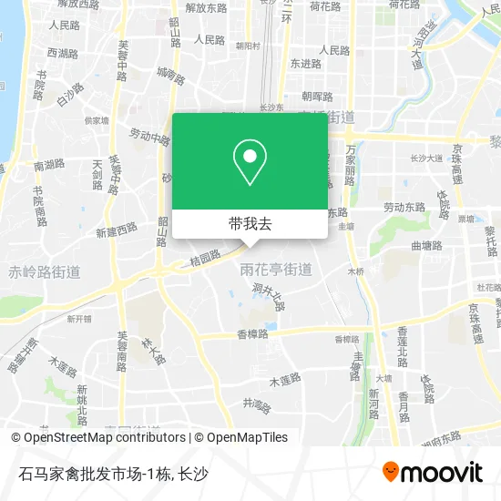 石马家禽批发市场-1栋地图
