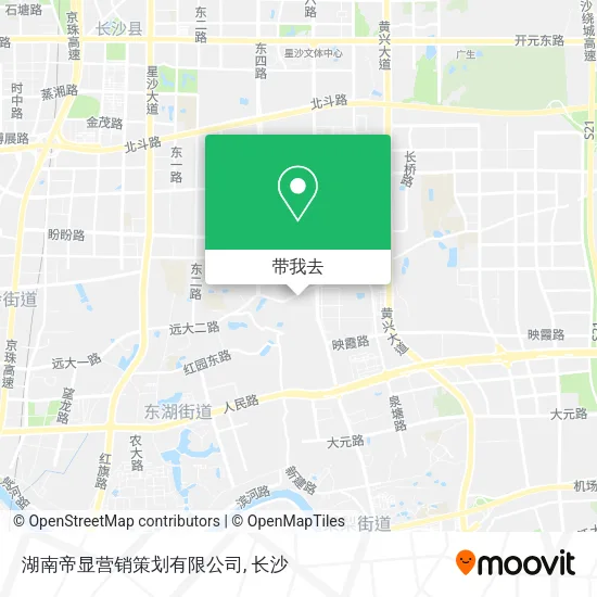 湖南帝显营销策划有限公司地图