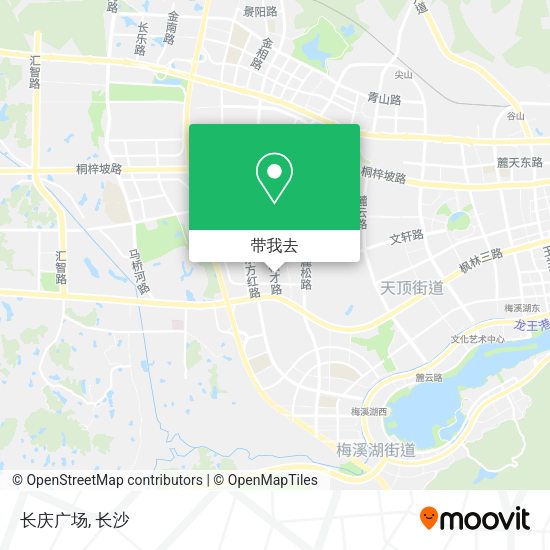长庆广场地图