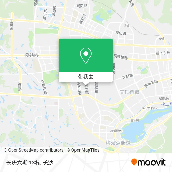 长庆六期-13栋地图