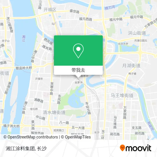 湘江涂料集团地图
