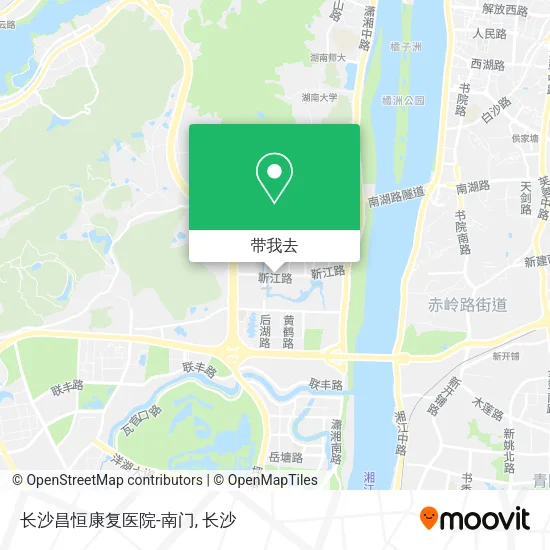 长沙昌恒康复医院-南门地图