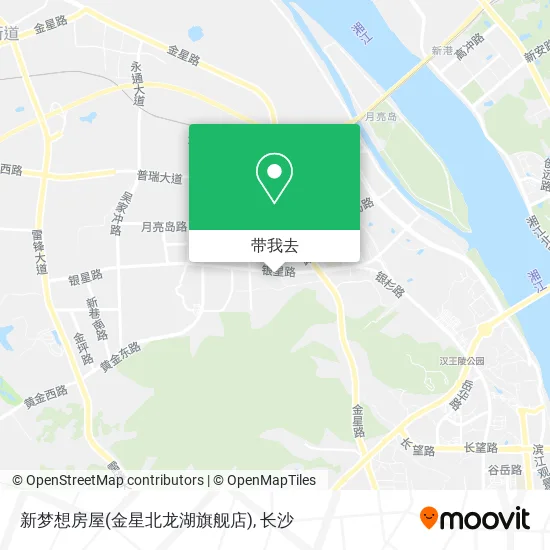 新梦想房屋(金星北龙湖旗舰店)地图