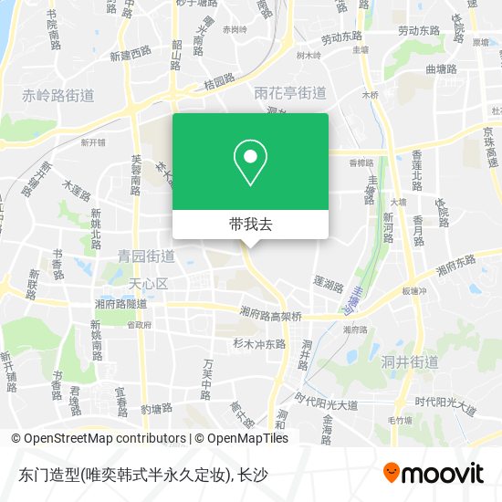 东门造型(唯奕韩式半永久定妆)地图