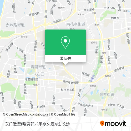 东门造型(唯奕韩式半永久定妆)地图