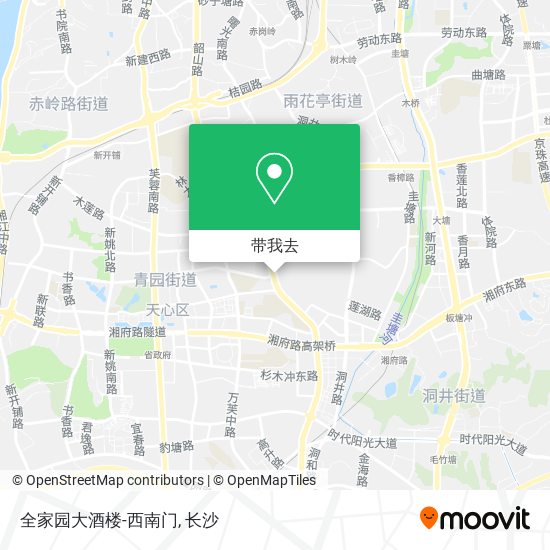 全家园大酒楼-西南门地图