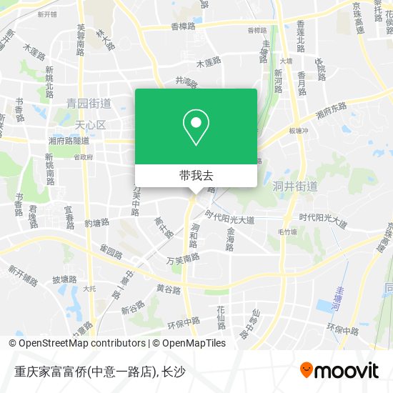 重庆家富富侨(中意一路店)地图
