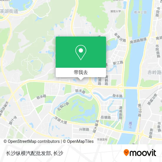 长沙纵横汽配批发部地图