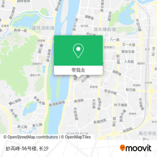 妙高峰-56号楼地图