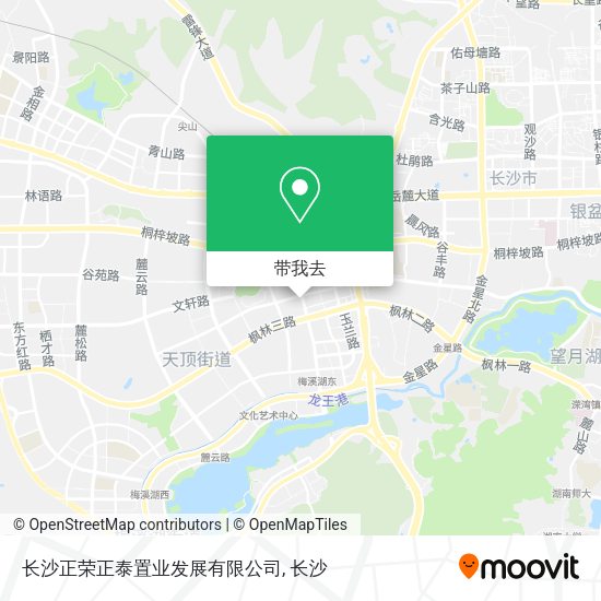 长沙正荣正泰置业发展有限公司地图