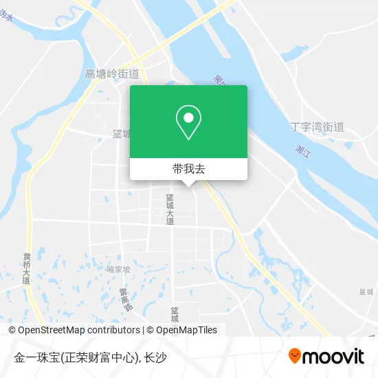 金一珠宝(正荣财富中心)地图