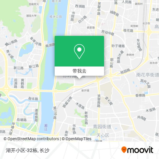 湖开小区-32栋地图