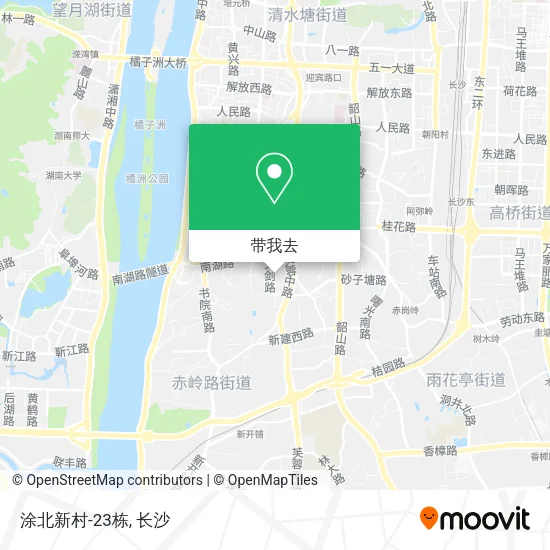 涂北新村-23栋地图