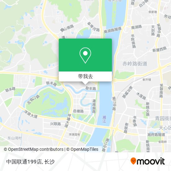 中国联通199店地图