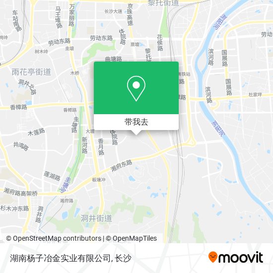 湖南杨子冶金实业有限公司地图