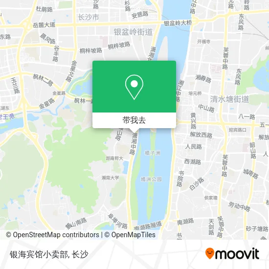 银海宾馆小卖部地图