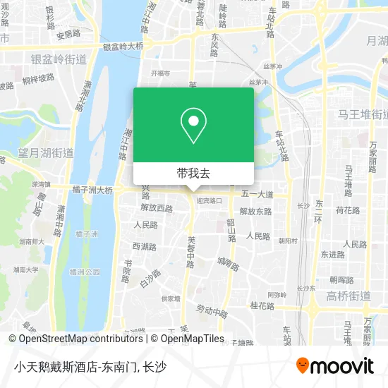 小天鹅戴斯酒店-东南门地图