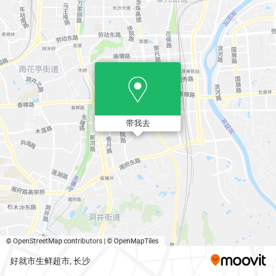 好就市生鲜超市地图