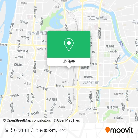 湖南压太电工合金有限公司地图