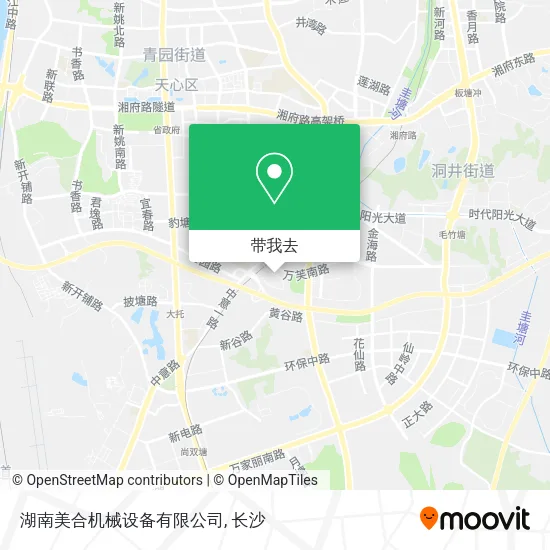 湖南美合机械设备有限公司地图
