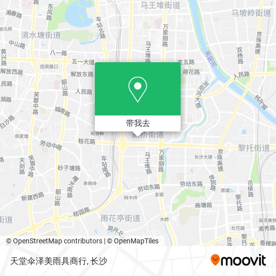 天堂伞泽美雨具商行地图