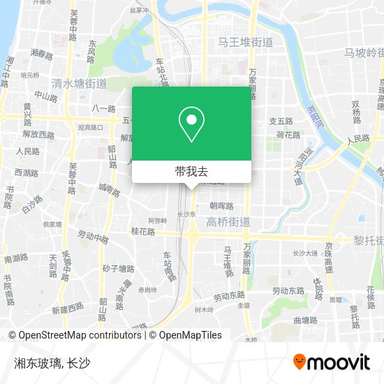 湘东玻璃地图
