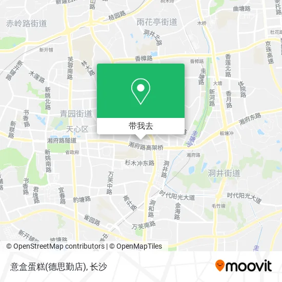 意盒蛋糕(德思勤店)地图