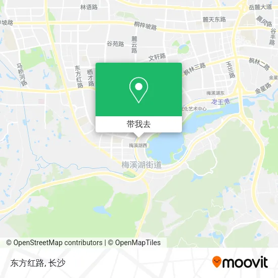 东方红路地图