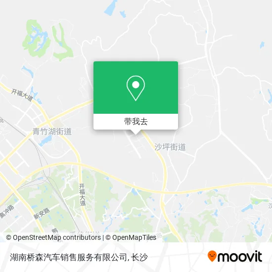 湖南桥森汽车销售服务有限公司地图