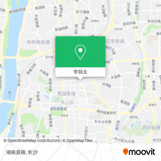 湖南原格地图