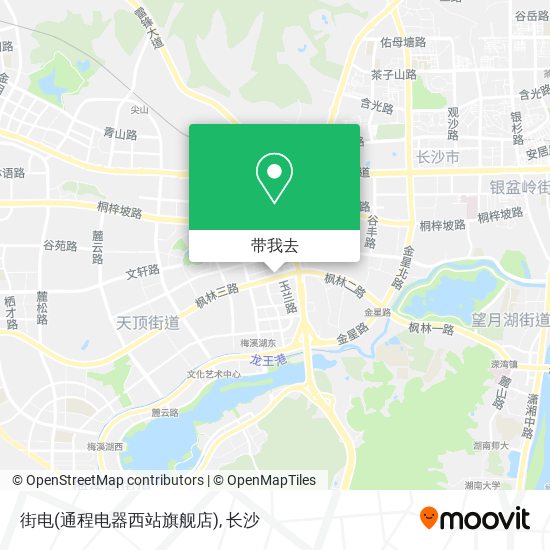街电(通程电器西站旗舰店)地图