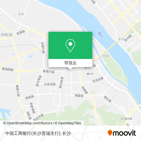 中国工商银行(长沙普瑞支行)地图