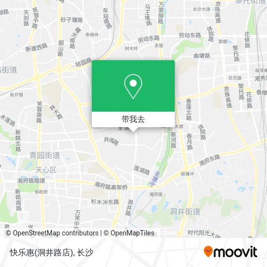 快乐惠(洞井路店)地图