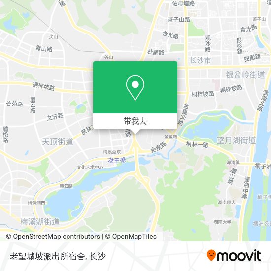 老望城坡派出所宿舍地图