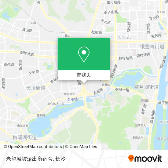 老望城坡派出所宿舍地图