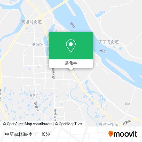 中新森林海-南1门地图