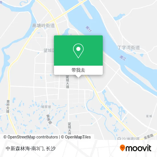 中新森林海-南3门地图