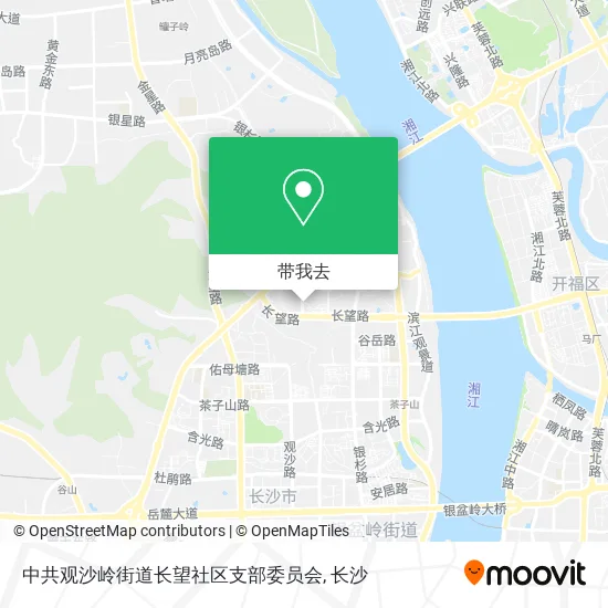 中共观沙岭街道长望社区支部委员会地图