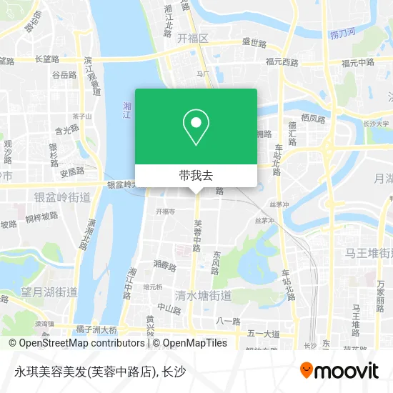 永琪美容美发(芙蓉中路店)地图